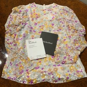 100% Silk See by Chloe top